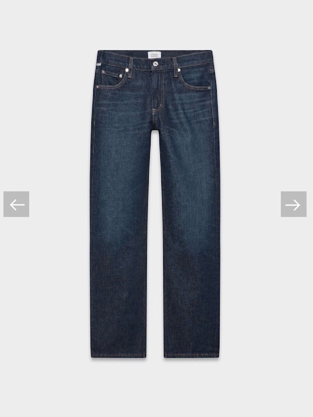 Citizens of Humanity Anissa Low Rise Straight Jean